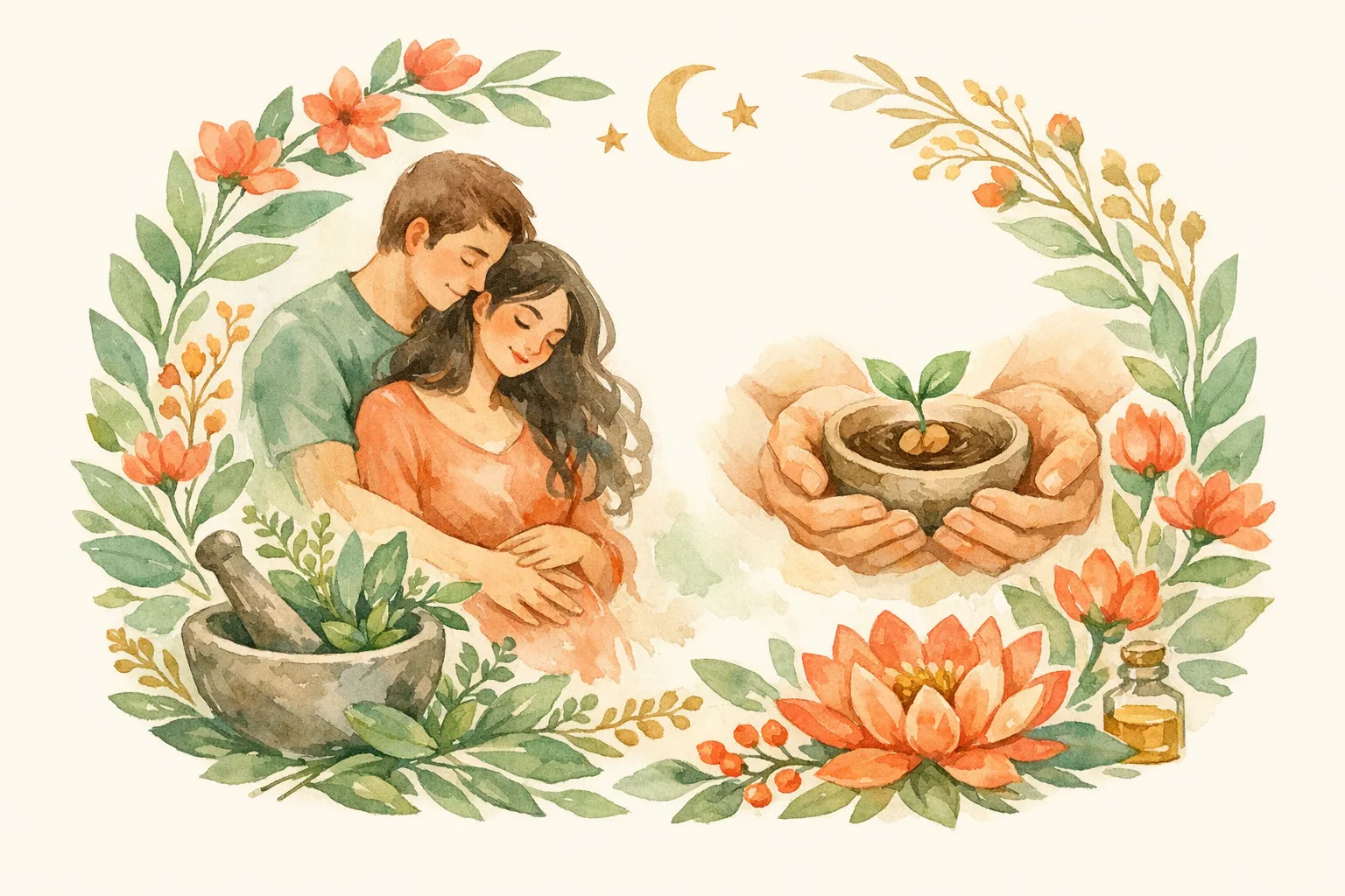 Editorial illustration for Preconception Health - What the Research Actually Says